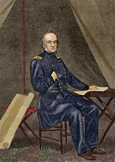 Images Dated 23rd January 2013: Henry Wager Halleck (1815 A?o??n? 1872). Was a United Stat