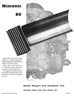 Wiggin Prints: Henry Wiggin Nimonic 80 Alloys