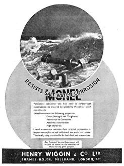 Wiggin Prints: Henry Wiggin Nimonic Alloys - MONEL