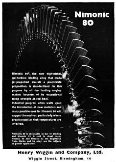 Henry Wiggin Nimonic Alloys - Nimonic 80 Blading Alloy