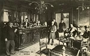 Images Dated 15th May 2012: Henrys hotel bar interior. Paris