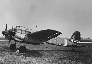 Henschel Hs 129B -heavily armed and armoured for close