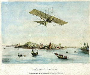 Representation Collection: Henson's Aerial Steam Carriage over the Orient