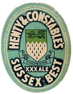 Label Prints: Henty & Constable's XXX Ale