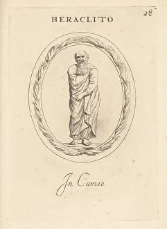 Ephesus Prints: Heraclitus of Ephesus, ancient Greek philosopher