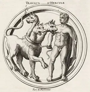 Descend Prints: Herakles - Cerberus
