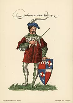 Herald Collection: Herald of Franconia, Herold der frankische
