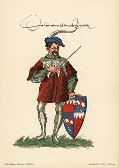 Iconography Gallery: Herald of Franconia, Herold der frankische
