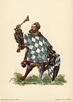 Palatine Gallery: Herald of Old Bavaria, Herold der altbavarische