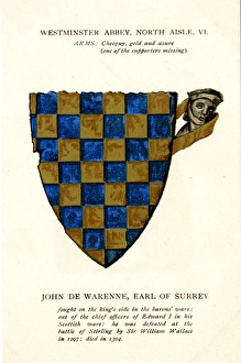 Images Dated 17th August 2017: Heraldic Arms, Westminster Abbey, London