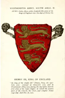 Heraldic Arms, Westminster Abbey, London