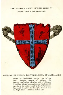 Images Dated 17th August 2017: Heraldic Arms, Westminster Abbey, London
