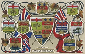 Heraldic Shields of the Provinces of Canada
