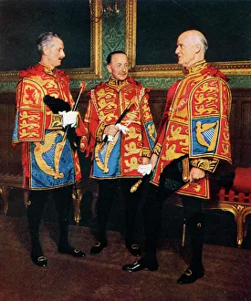 Coronations Gallery: Two Heralds and a Pursuivant