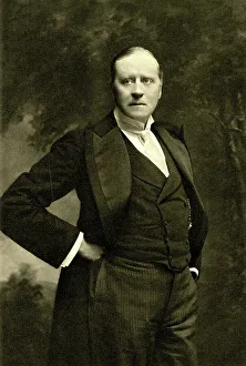 Beerbohm Prints: Herbert Beerbohm Tree, English actor manager