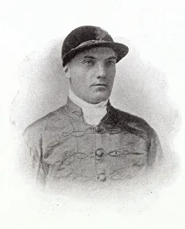 Herbert Mornington Cannon (1873 - 1962), commonly referred to as Morny Cannon, was a six-time Champion jockey in 1890s. Date: 1902
