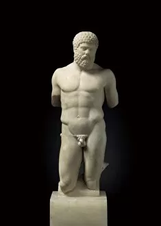 Alcal Gallery: Hercules. 5th c. BC. Roman copy. Greek art. Sculpture