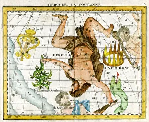 Celestial Prints: Hercules and Crown