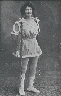 MonoMania Images Prints: Herculine strongwoman