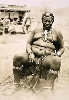 Images Dated 24th August 2011: Herero man, German South West Africa