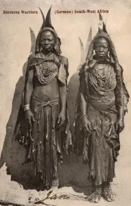 Genocide Prints: Herero Warriors - Namibia