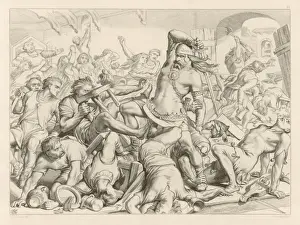 French Men Prints: Hereward Vs Normans