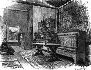 Herkomer Prints: Herkomers Studio