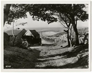 Blacksmith Prints: Herm - Channel Islands - The Old Shoeing Stocks
