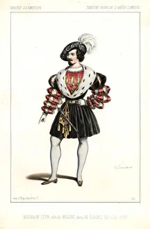 Lopera Prints: Hermann-Leon as the Regent in Ne Touchez pas