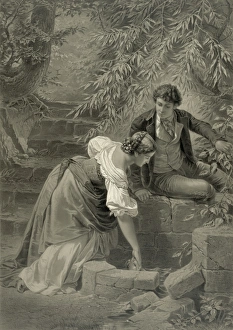 Dorothea Gallery: Hermann und Dorothea am brunnen