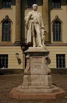 Physics Prints: Hermann von Helmholtz (1821-1894). Statue. Berlin. Germany