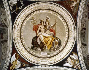 Hermes Gallery: Hermathena. Fresco. Italy