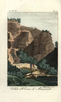 Images Dated 30th July 2019: The hermitage of Monserrato, Isle of Elba