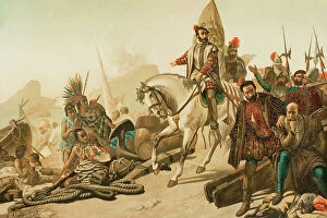 Population Collection: Hernan Cortes (1488-1547). Spanish conquistador