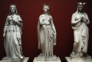 Images Dated 4th March 2012: Hernan Wilhelm Bissen (1798-1868). Margaret I of Denmark (1