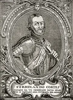 Hernan Prints: Hernando Cortes