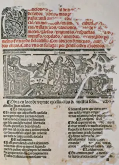 Hernando Prints: Hernando del Castillo (16th C). Spanish poet and bookseller