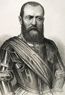 Lithography Collection: Hernando de Villafane. Spanish commander and alderman