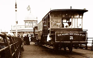 Herne Bay Pier tramway, probably early 1900s