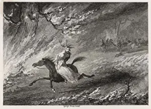 Herne Prints: Herne & Mabel / Cruikshank