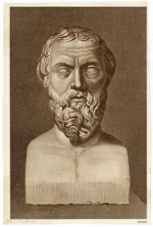 Bust Collection: Herodotus / Gooch / Sepia