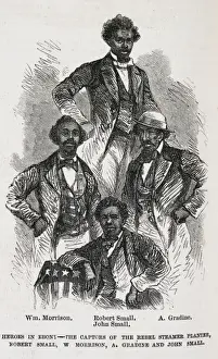 Morrison Prints: Heroes in Ebony - The captors of the Rebel steamer Planter