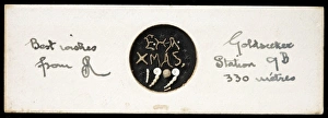 Rhizaria Collection: Heron- Allen microscope slides of foraminifera