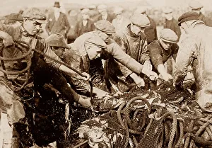 Herring fishermen, Great Yarmouth