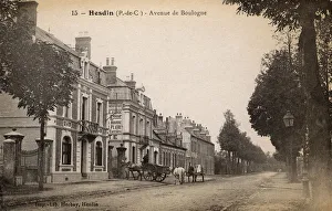 Boulogne Collection: Hesdin, Pas-de-Calais, France - Avenue de Boulogne