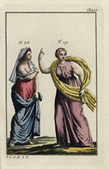 Hesione, Trojan princess, in Greek dress Hesione, Trojan princess, in Greek dress
