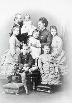 Marchioness Collection: Hesse - Princess Alice and her children