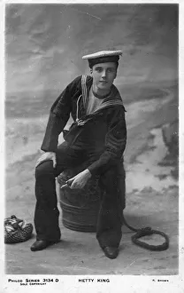 MonoMania Images Gallery: Hetty King music hall male impersonator 1883-1972