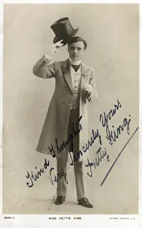 Hetty King music hall male impersonator 1883-1972