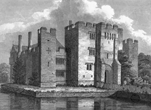 Crenellated Prints: Hever Castle, near Edenbridge, Kent